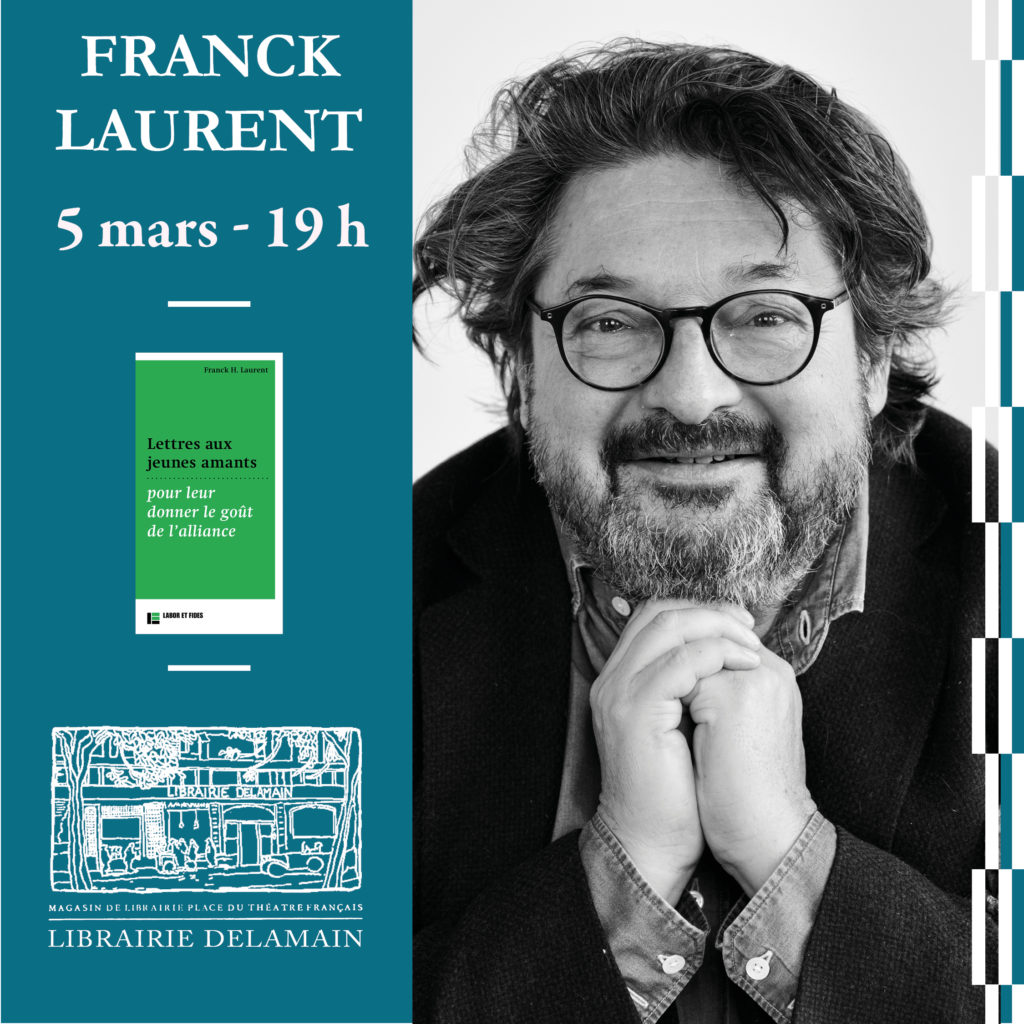 Vernissage du livre de Franck Laurent à la librairie Delamain