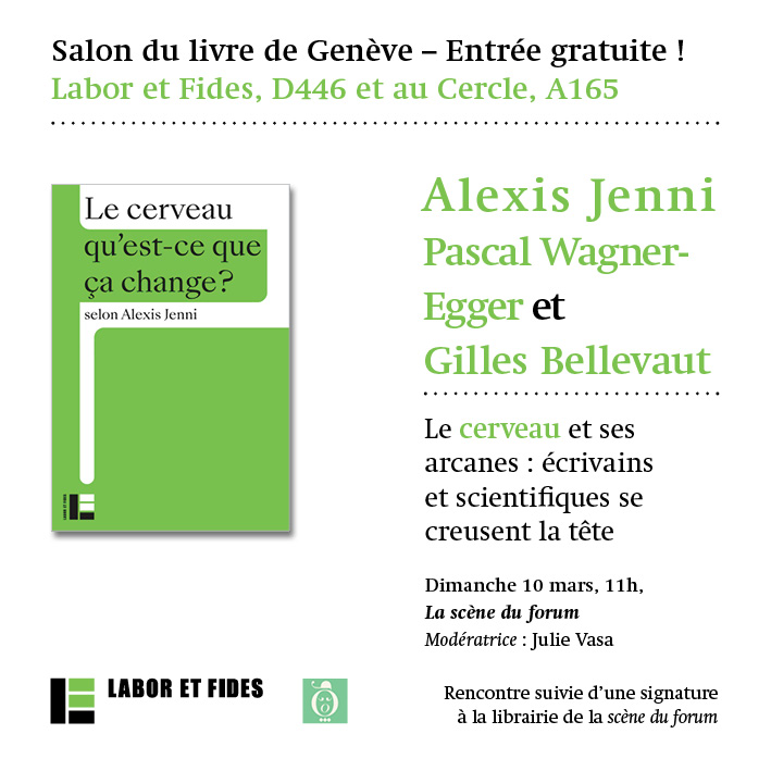 Alexis Jenni au Salon du livre de Genève 2024