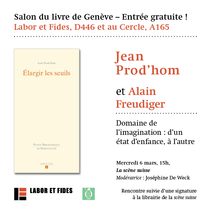 Jean Prod'hom au Salon du livre de Genève 2024