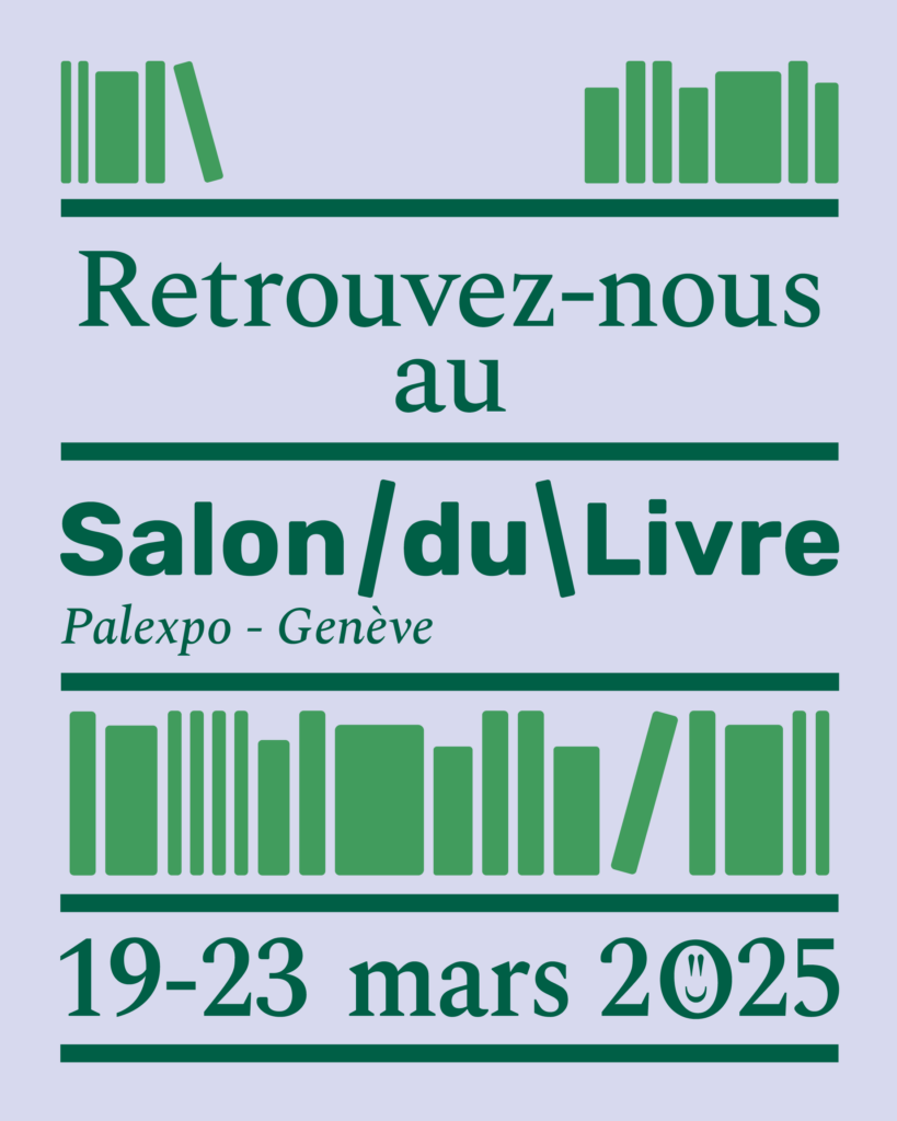 Salon du livre Genève 19-23 mars 2025